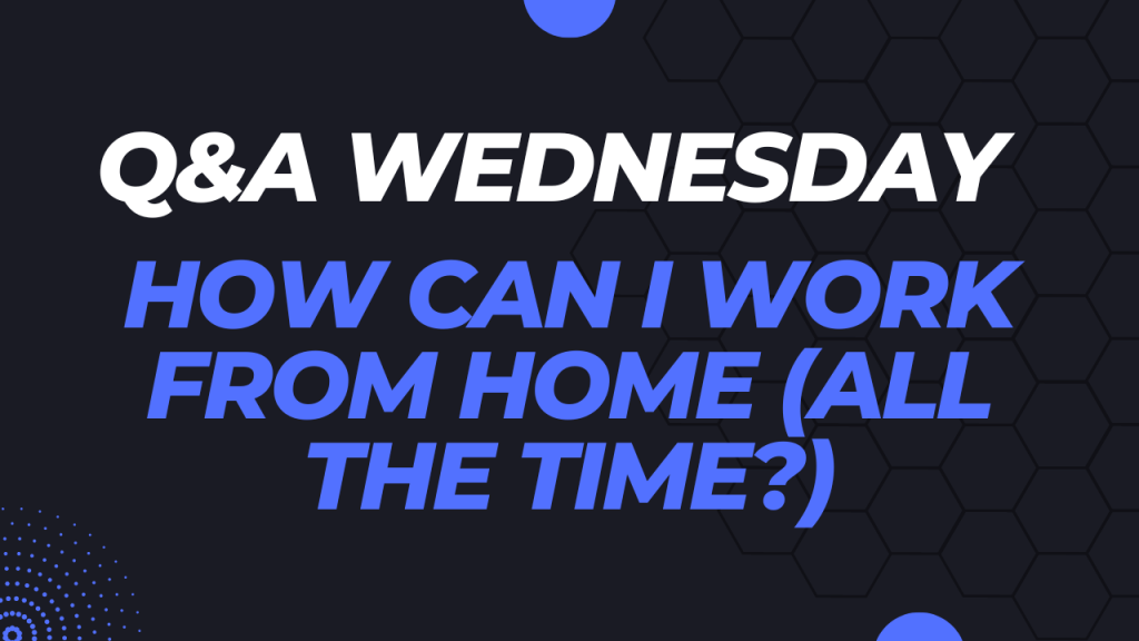 How to get your boss to let you WFH