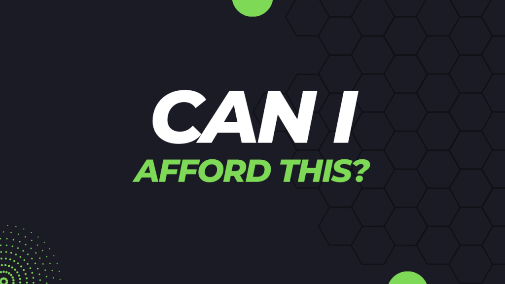 Can I Afford This? Can I Afford This?