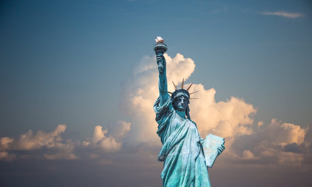 America, Here I Come? The ULTIMATE Guide to US Relocation Statue of Liberty. New York. United States.